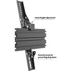 Multibrackets 0147 M Single Pole Floormount Pro VESA 600 Bolt-down Monitor Stand product image
