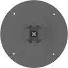 Multibrackets 3069 M Pro Series Single Pole Floorbase B2B|Dual Monitor Bolt-Down Stand Top View product image