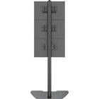 Multibrackets 9062 M Floorstand Column Pro MBFSC3U 180 VESA 75/100 | Triple-monitor freestanding or bolt-down stand product image
