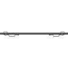 Multibrackets 9849 M Wallmount Pro MBSTH1U 600x300 Fixed Black|Non-tilting Ultra-wide Monitor Wall Mount Top View product image