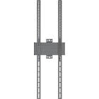 Multibrackets 9856 M Wallmount Pro MBSTH1UP 200x900 Fixed Black|Non-tilting Portrait Monitor Wall Mount Front View product image