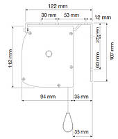 Screen International CHC160X120 79" (2.00m)
 4:3 aspect ratio projection screen product image