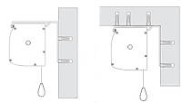 Screen International MJR400X400 223" (5.66m)
 square aspect ratio projection screen product image