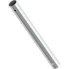 Unicol 1000AV 1000mm mild steel chrome finished column predrilled for {ProductGroup} furniture