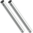 Unicol 1600AVX2 2 × {calcColumnLengthCM} mild steel chrome column predrilled for Avecta furniture