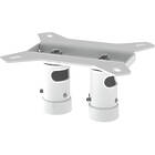 Unicol AP8 Twin Column Ceiling Plate with 150 Centres, Max Load 200kg product image
