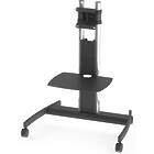 Unicol AVLT1B {calcProductGroup}   Low Level Monitor trolley  (**No Bracket**; {calcScreenSizeRangeINCH}/ Max {calcMaxWeightKG} ; VESA {calcVESARange}; {calcScreenCentreHeightMinCM}–{calcScreenCentreHeightMaxCM} to screen centre)