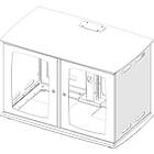 Unicol AVRT7 Deep Twin AV Rack Cabinet Trolley product image