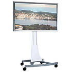 Unicol AX12T {calcProductGroup}  Mid-level Monitor/TV trolley ({calcScreenSizeRangeINCH} / {calcMaxWeightKG}; VESA {calcVESARange}; {calcScreenCentreHeightMaxCM} to Screen Centre)