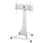 Unicol AX12T Axia  Mid-level Monitor/TV trolley finished in white product image