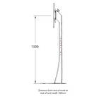 Unicol AX15P Axia High Level Monitor Plinth Stand product image