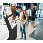 Unicol FKTC4FS FlorSign Free Standing Fixed Angle Digital Signage Totem product image