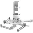 Unicol GK4-GAPU Gyrolock Projector Ceiling mount with Trilok system and universal plate finished in white product image