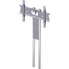 Unicol M1X1 Single Monitor Mast for AVR Media Cabinets finished in silver product image