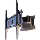 Unicol PLA2X1 {calcProductGroup} Heavy Duty Dual Arm Swing-Out Monitor Wall Mount ({calcScreenSizeRangeINCH} / {calcMaxLoadText}; VESA {calcVESARange}) with PZX1 bracket