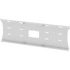 Unicol PZB9 Pozimount 1070mm Wall Mount Back Plate for PZF Arms finished in white product image