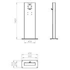Unicol RHBD100 Rhobus Bolt-Down Stand for Large TV/Monitors product image