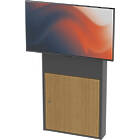 Unicol RPFWSH Rhobus Plus Floor-to-Wall Monitor Stand  ({calcScreenSizeRangeINCH} / Max {calcMaxWeightKG}; VESA {calcVESARange}; {calcScreenCentreHeightMaxCM} to screen centre)