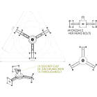 Unicol SG3C 3 Screen Spider Gantry Frame product image