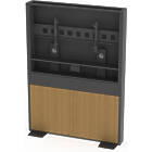 Unicol SUM6FS Summit Free-standing Single Screen Video Conference Wall product image