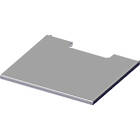 Unicol VR500 430mm deep shelf for Unicol Aveta cabinets finished in silver product image