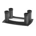 Unicol VWPA11 Adapta-Wall 4-column Fixed Floor Plate