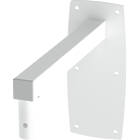 Unicol WB1 Multi-Purpose Wall Bracket Pegged Version finished in white product image