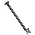 Vogels CT243011B TV/Monitor Turning Ceiling Mount (Up to 32″ / Max 30kg; VESA 50×50–100×100mm; 3209mm to screen centre; 360° of turn, Black finish)