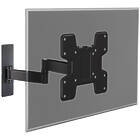 Vogels PFW 2040 Triple Pivot Lockable TV/Monitor Wall Mount (19–43″ / Max 16kg; VESA 75×75–200×200mm; Includes padlock)