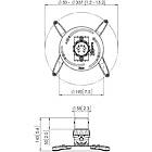 Vogels PPC 1500S Universal Projector Ceiling Mount product image