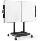 Vogels RISE A226 Whiteboard Set for 65″ monitors on RISE Motorised Display Lift Trolleys and Stands product image