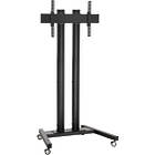Vogels TD1564B {calcProductGroup} Height Adjustable Monitor Trolley finished in {StandardColour} ({calcScreenSizeRangeINCH} / Max {calcMaxLoadText}; VESA {calcVESARange}; {DegTilt} Tilt; **{calcScreenCentreHeightMaxCM} to screen centre**)