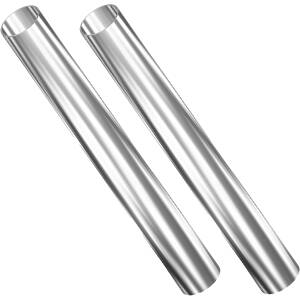 2×1000mm mild steel chrome finished column for trolleys and floor stands