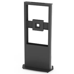 Obelisk Free Dual Screen Portrait Digital Signage Totem