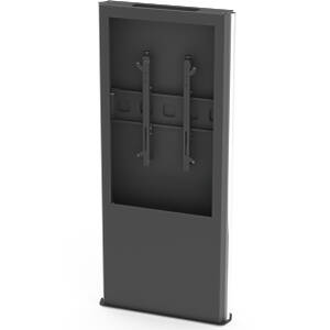 Obelisk Dual Screen Bolt-Down Portrait Digital Signage Kiosk