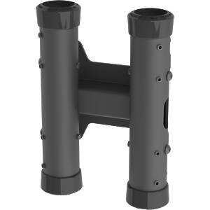 Twin Column Floor-To-Ceiling Adaptor for Pozimount/Xactmatch Wall Mounts
