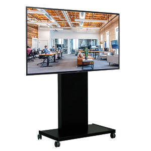 Rhobus Trolley/Plinth Stand for Monitors/Touchscreens