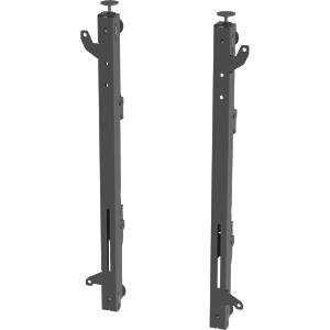 Pair of Portrait Tool-less fully adjustable arms