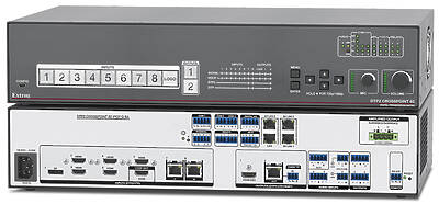 Multiformat (HDMI, USB, HDBaseT etc.) matrix switchers and routers.Components